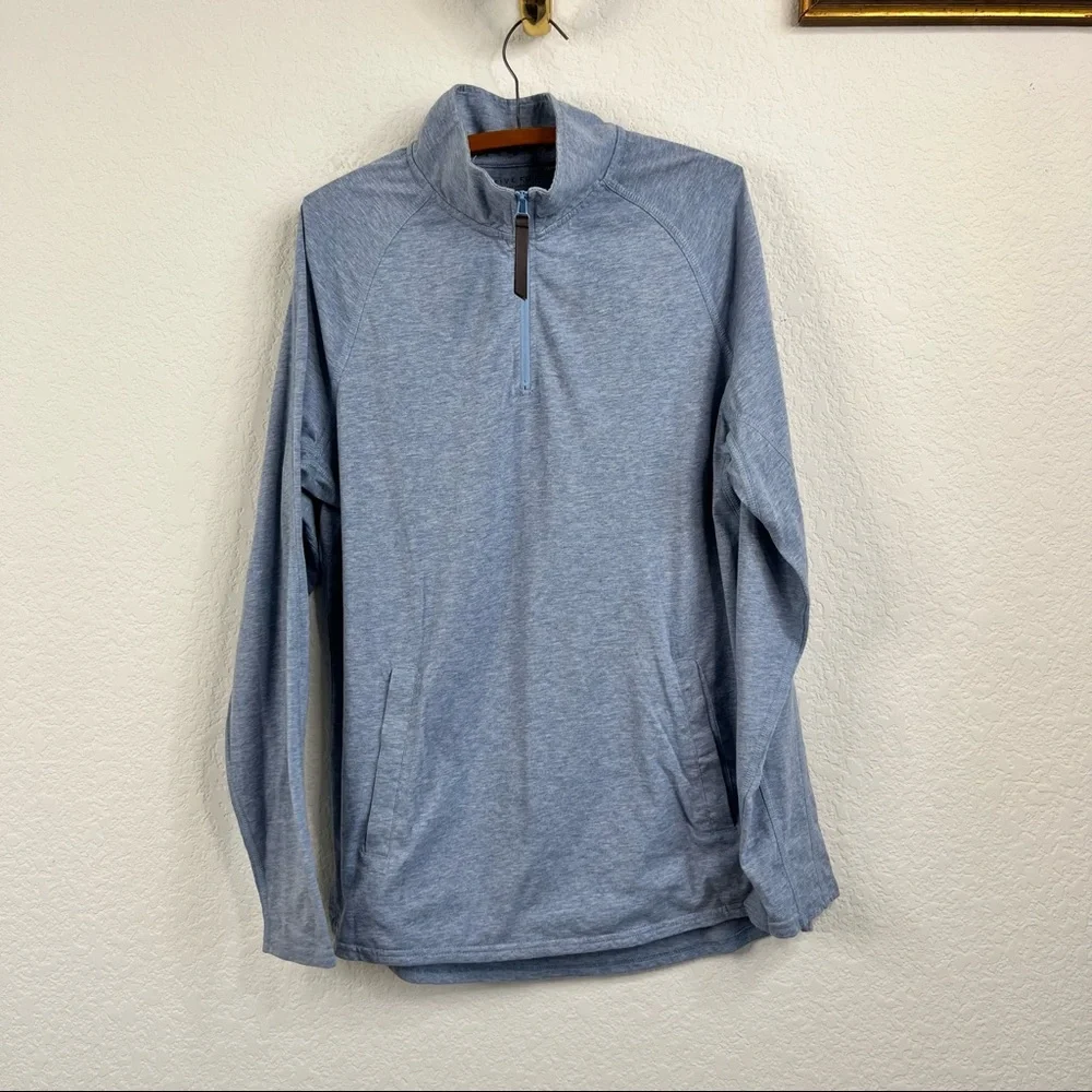 Five Four LA Quarter zip Marled Men's Popover Sweater